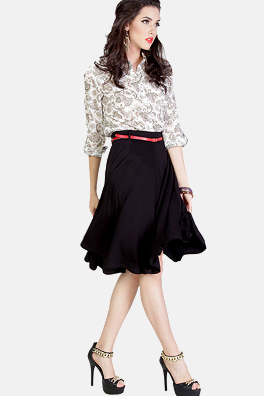 Blouse Lengan Panjang Pashley Cream