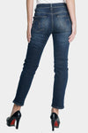 Jeans Straight 51 Series Medium Blue Handmade