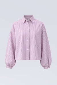 Kemeja Caelina Purple White