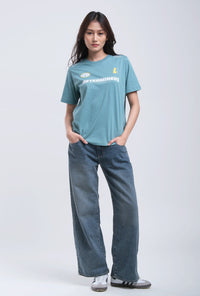 T-Shirt Lengan Pendek Zola Green