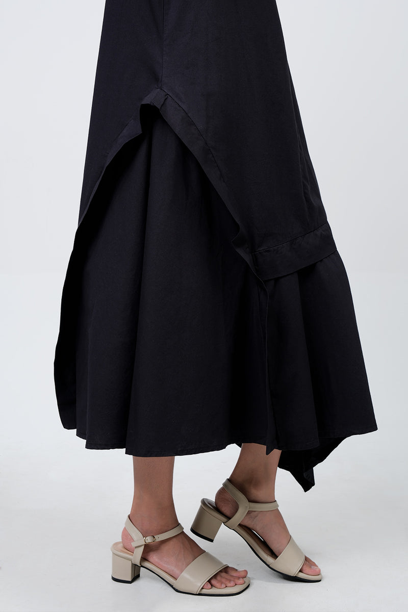 Dress Tanpa Lengan Lynleigh Black