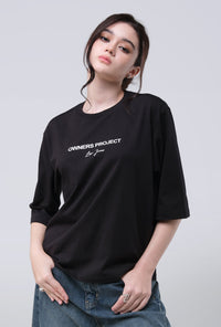 T-Shirt Lengan Pendek Mirelle Black