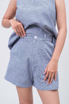 Celana Pendek Celsie Blue White Online