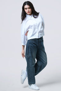 Kemeja Gemma White Exclusive Online