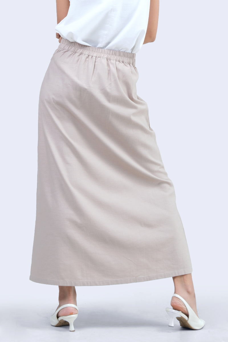 Rok Panjang Lucretia Khaki