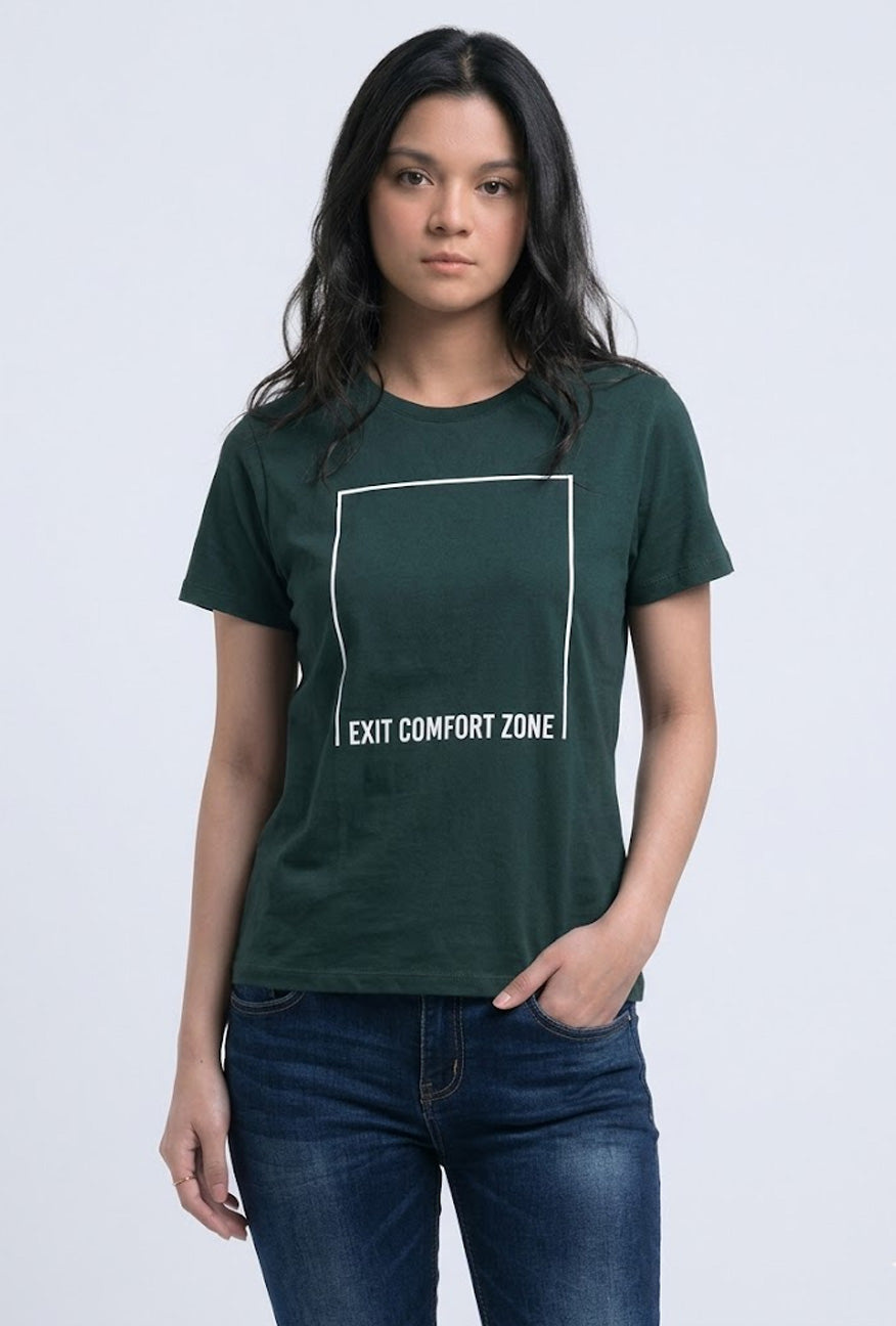 T-Shirt Lengan Pendek Zone Green