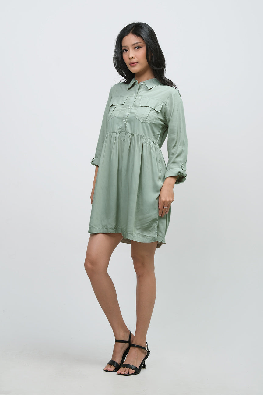 Bodytalk Dress Shenaya Light Green