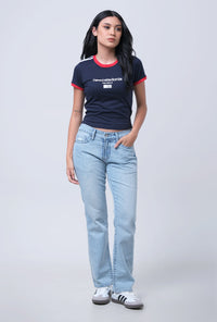Jeans Straightcut K1 Series Light Blue