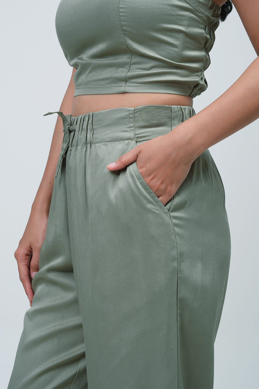 Celana Panjang Relove Dusty Green Online
