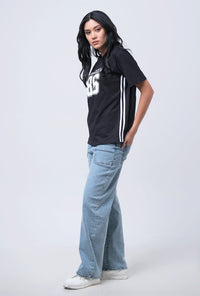 T-Shirt Lengan Pendek Regular Callope Black