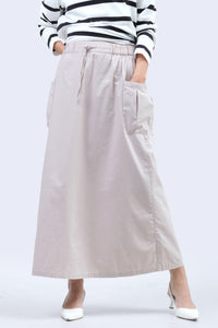 Rok Panjang Leanura Cream