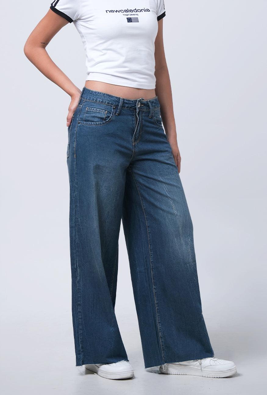 Jeans Loose Camilla Medium Blue
