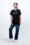 T-Shirt Lengan Pendek Amaia Black