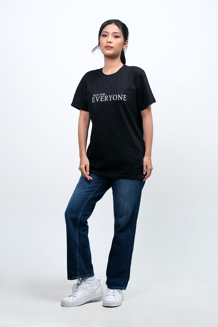 T-Shirt Lengan Pendek Amaia Black
