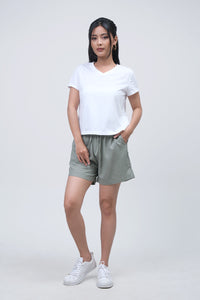 T-Shirt Lengen Pendek Sila Offwhite