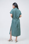 Dress Lengan Pendek Mikasa Green Online