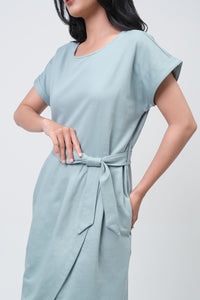 Dress Lengan Pendek Ryn Light Green Online
