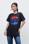 T-Shirt Lengan Pendek Maella Black