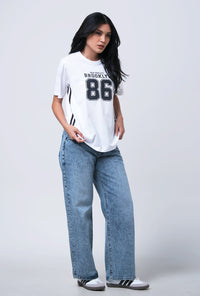 T-Shirt Lengan Pendek Callope Offwhite
