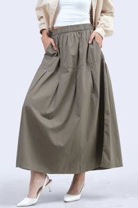 Rok Panjang Trinity Olive