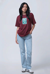 T-Shirt Lengan Pendek Altnea Red Tee
