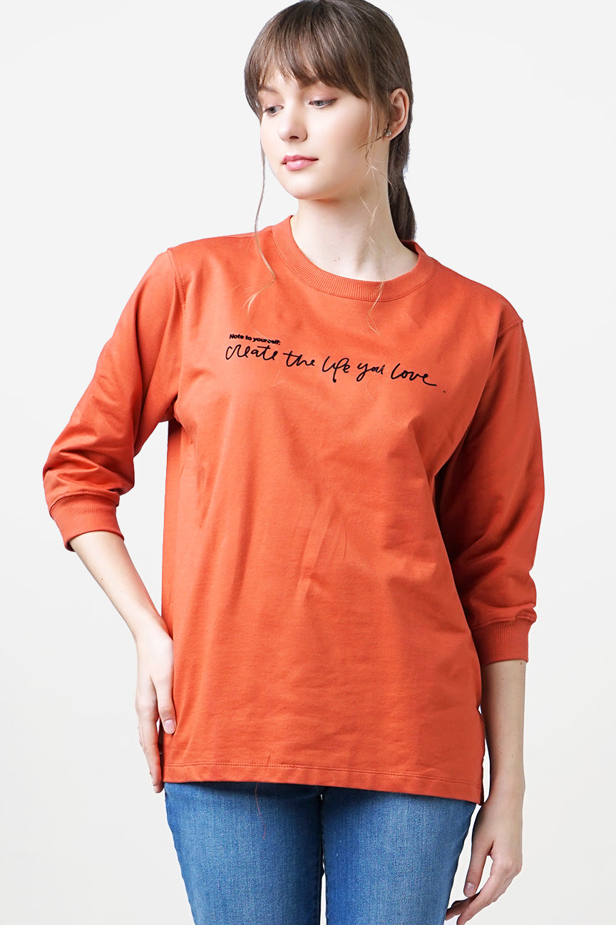 Sweater Rexa Orange