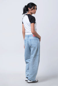 Baby Tee Quila Offwhite Black