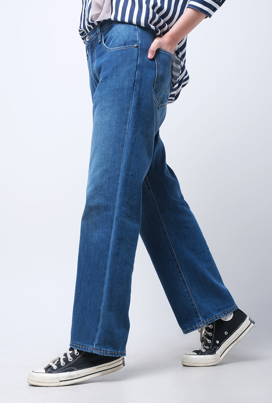 Jeans Straight Cut I3 Series Medium Blue