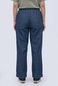 Celana Panjang Regular Nicoline Dark Blue