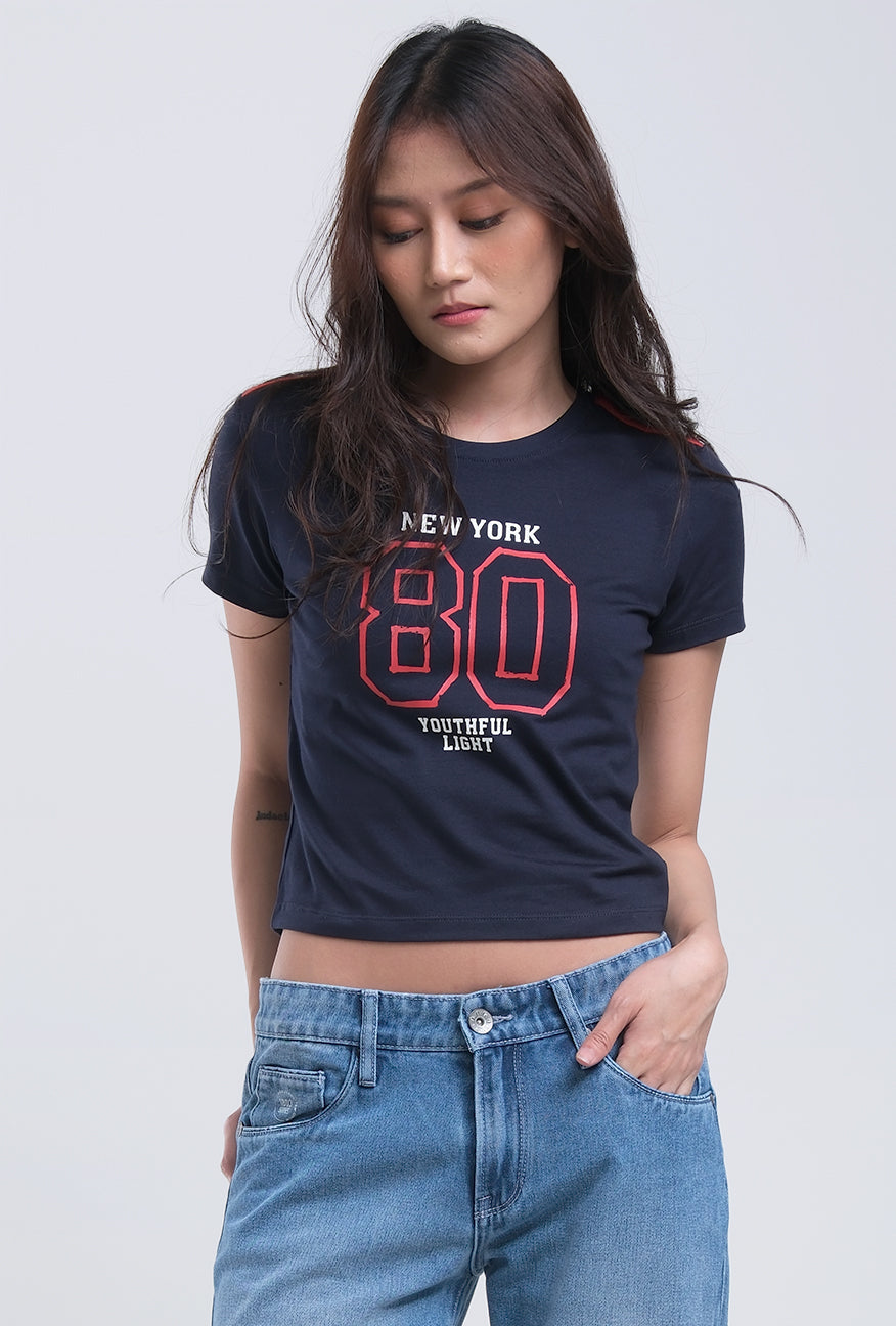 Baby Tee Zesya Navy Exclusive Online