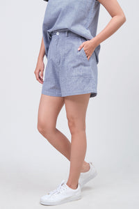 Celana Pendek Celsie Blue White Online