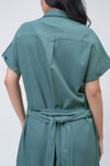 Dress Lengan Pendek Mikasa Green Online