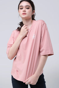 T-Shirt Lengan Pendek Dizzie Pink