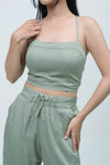 Tanktop Swanhilda Dusty Green
