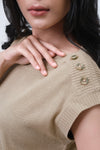 Dress Tanpa Lengan Barenca Khaki Online