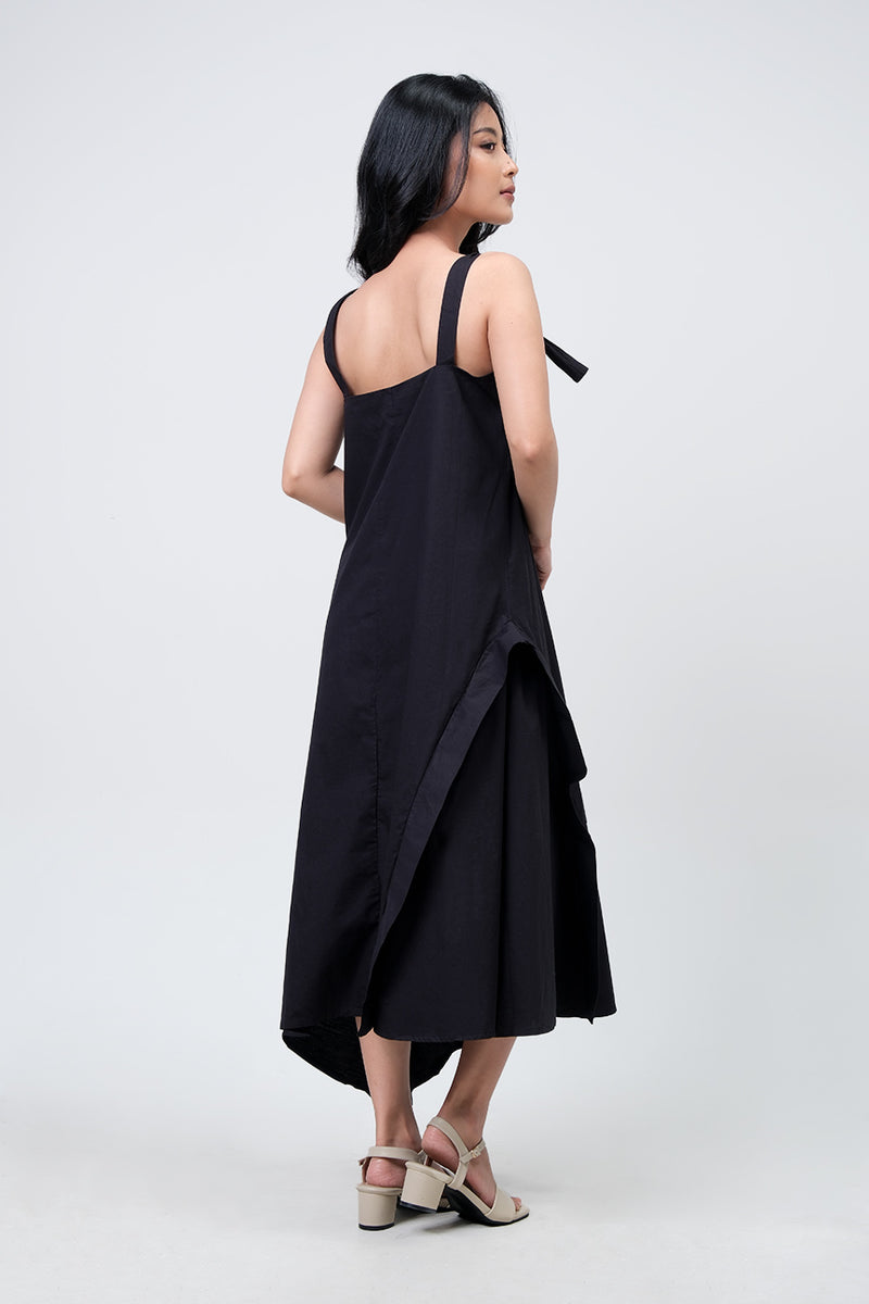 Dress Tanpa Lengan Lynleigh Black