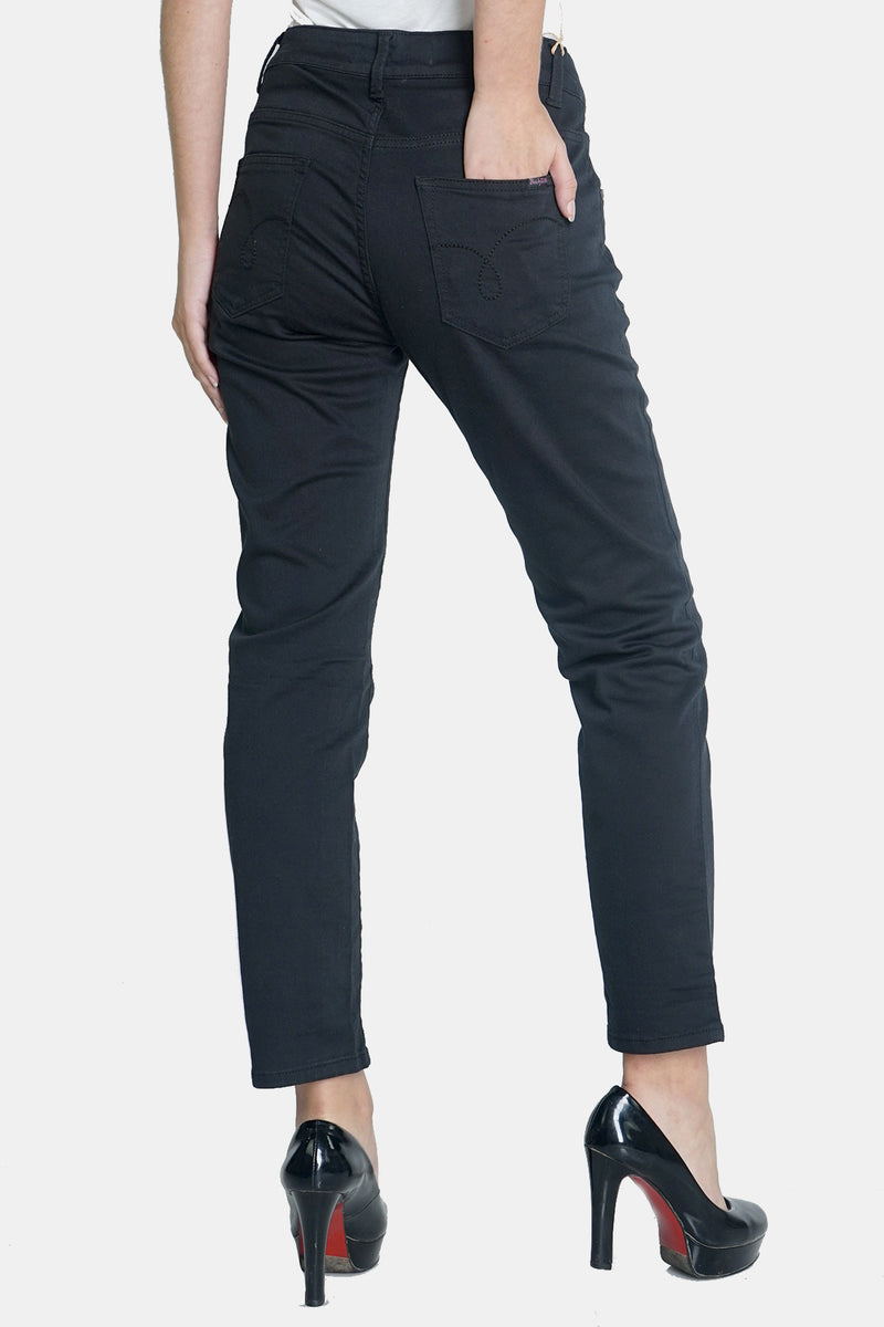 Jeans Skinny 01 Series Cotton Black