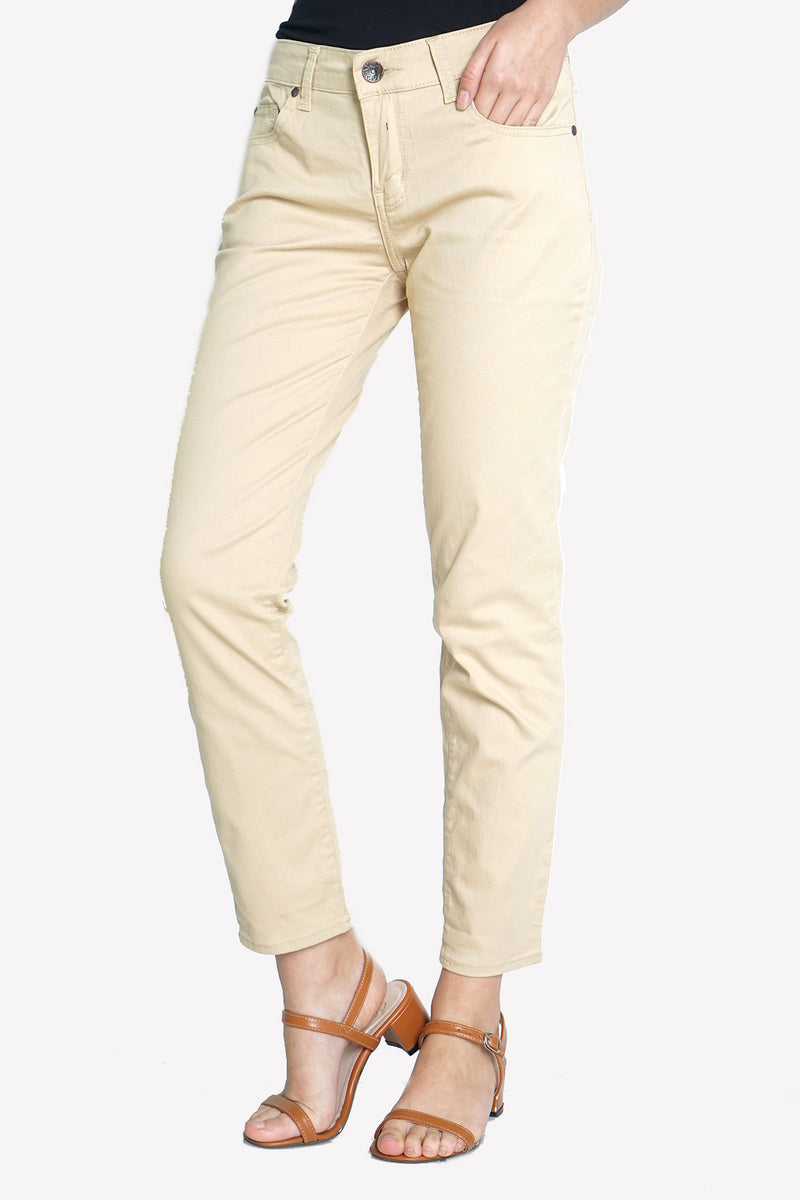 Jeans Skinny 73 Series Cream Pants