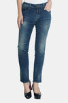 Jeans Skinny 81 Series Medium Blue Raw Handmade