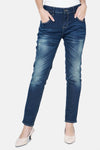 Jeans Skinny 82 Series Dark Blue Raw Handmade