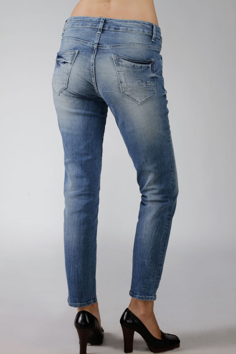 Jeans Skinny 82 Series Light Blue Raw Handmade