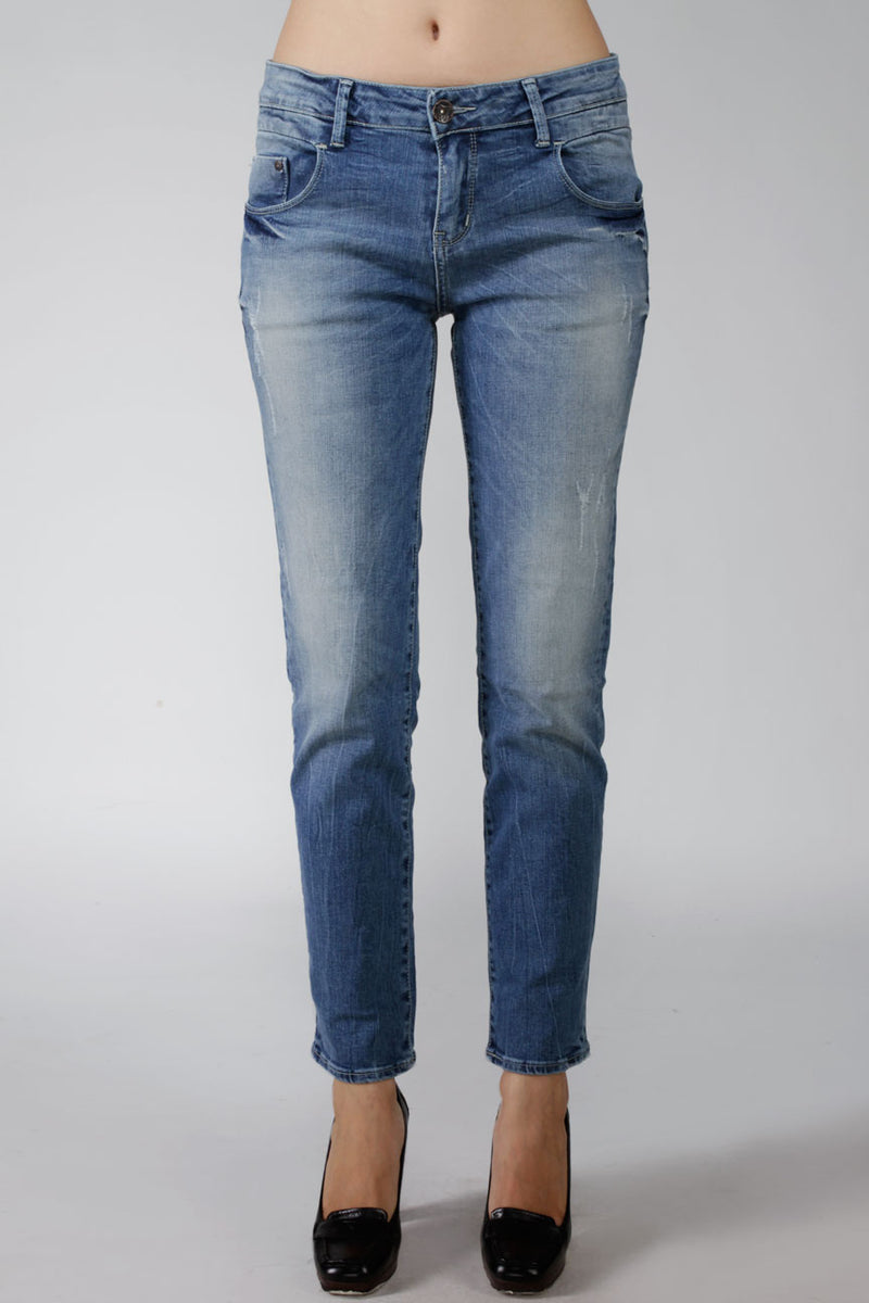 Jeans Skinny 82 Series Light Blue Raw Handmade