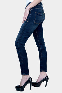 Jeans Skinny C9 Series Middle Waist Dark Blue