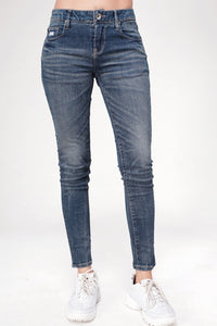 Jeans Skinny D6 Series Middle Waist Medium Blue
