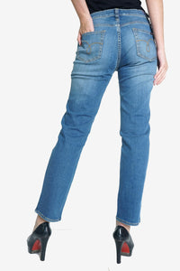 Jeans Straight 54 Series Medium Blue Raw