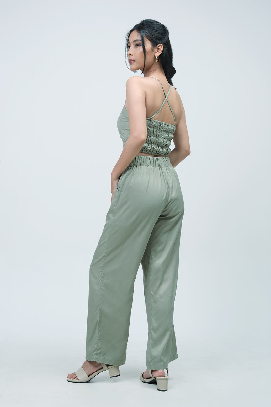 Tanktop Swanhilda Dusty Green