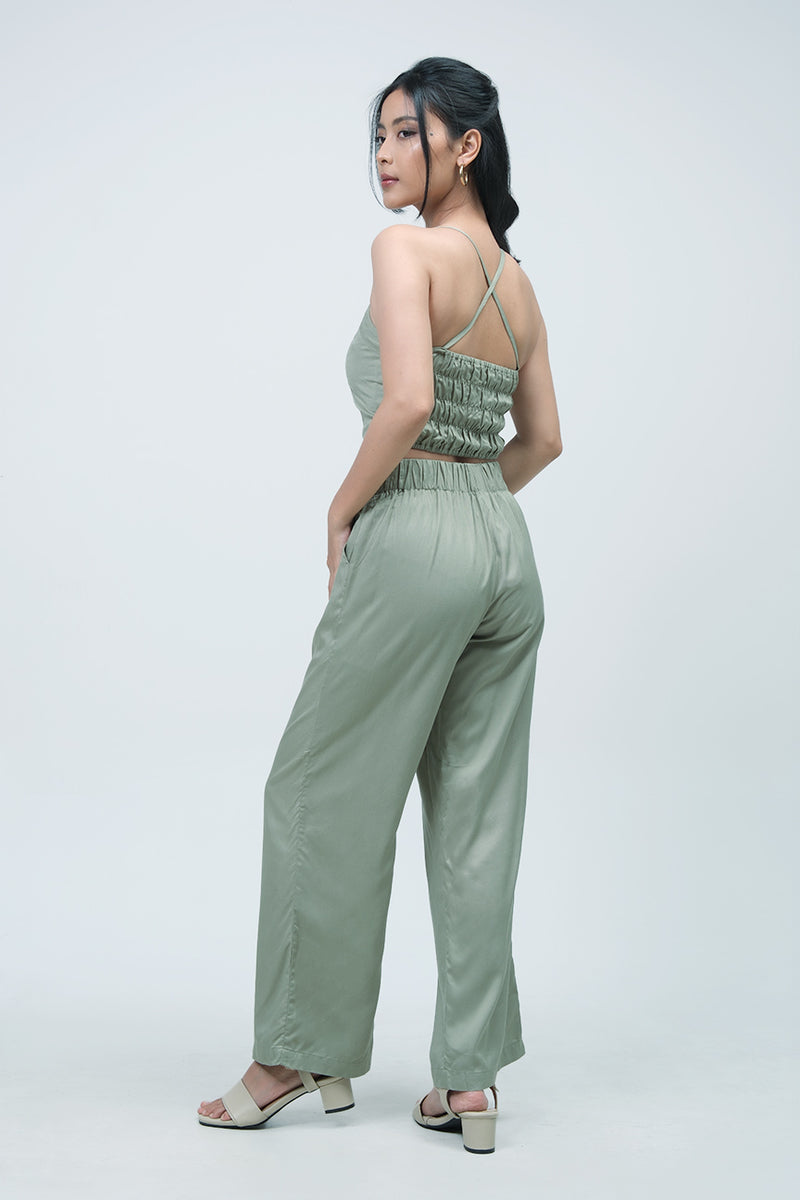 Tanktop Swanhilda Dusty Green