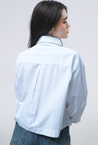 Kemeja Gemma White Exclusive Online