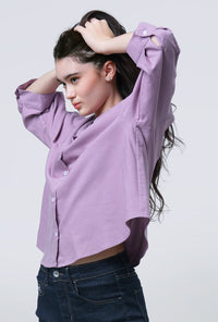 Kemeja Giulia Lavender