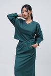 Setelan Attaya Dark Green Online